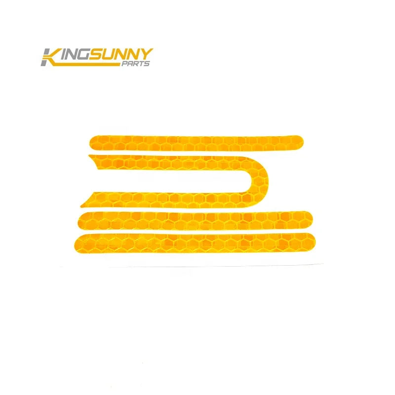 King Sunny 4Pcs M365 Front Rear Wheel Decorative Reflector for Xiaomi Pro Electric Scooter Spare Parts Escooter Accessory