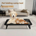 Wholesale Manufacturer Foldable Heavy Duty Strong Outdoor Cooling Elevated Dog Bed Summer Bed for Pets
