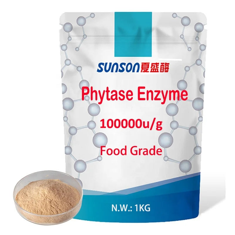 Food Grade Phytase Enzyme Hydrolyzes Phytate Reduces Anti-nutrients Boosting Mineral Absorption & Phosphorus Utilization