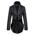 BAIGE Gothic Victorian Tailcoat Jacket Men Steampunk Medieval Cosplay Costume Male Pirate Viking Renaissance Formal Tuxedo Coats
