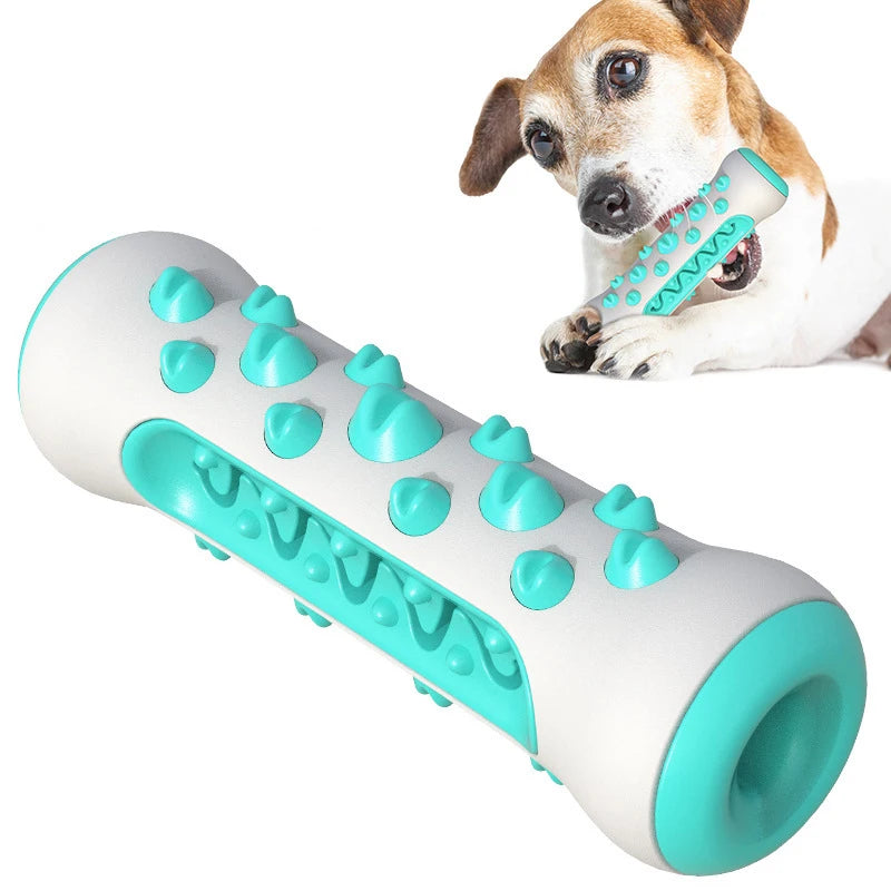 Wholesale Interactive Dog Chew Toy Aggressive Bone Smart IQ Training Toy Cartoon Cleaning Toothbrush Molar Stick Made Plastic