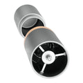 Stainless Steel White Silver Ergonomic Design Handle Coffee Grinder With 420 Burrs Adjustable Settings Classy Manual