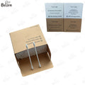 Disposable Paper-wrapped for Cotton Buds Eyelash Cleaning Q Tips Cotton Swab with Paper Stem Stick in White Paper Card Flat Box