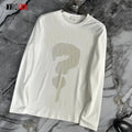 Blank Casual Fashion Streetwear Quicky Dry Custom Solid Comfortable Heavyweight Baggy Long Sleeve Men Clothes T-shirts