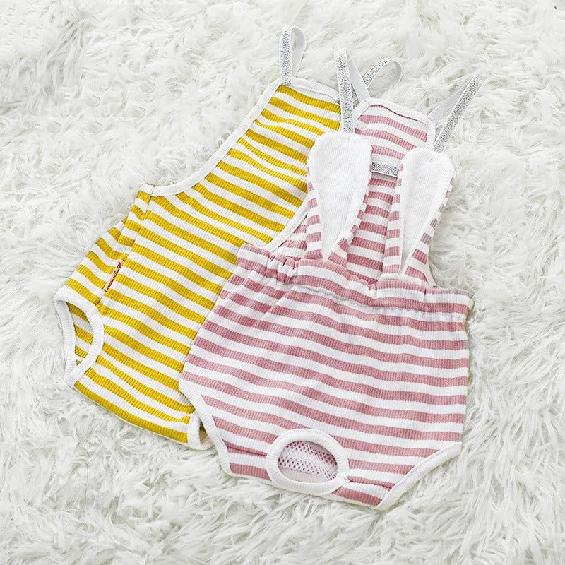 LOVELY Pet Dog Suspender Sanitary Underwear Clothes