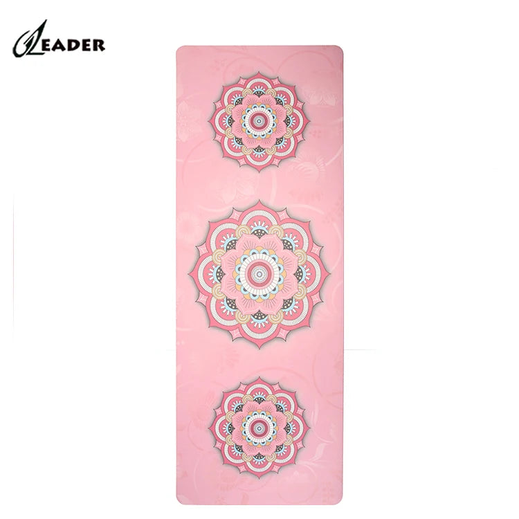 Mic+Natural Rubber Yoga & Pilate Mats with Custom Logo Recycled Non-Slip Carpet Underlay 4mm Thickness