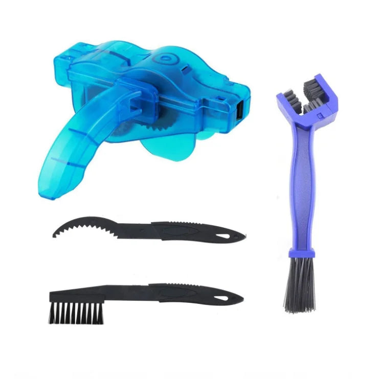 RTS Portable Mini 3D Motorbike Chain Cleaner Kit Quick Chain Brushes for Bicycle Cleaning Plastic Tools for Cycling Accessories