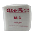 JEJOR 4-Fold Nonwoven Cleanroom Wipes 100% Polyester Lint-Free and Multi-Purpose Bemcot M-3 M3 Cleaner