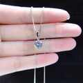 Trendy Sterling 925 Silver Jewelry Fine Fashion Custom Jewelry Moissanite Pendant Wedding Engagement Charms
