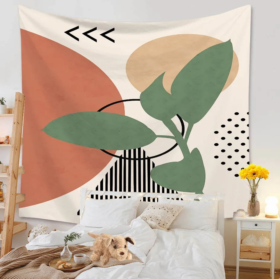 Nordic Tapestry Art Bohemian Wall Hanging Bohemian Printed Home Decoration Bedspread Wall Tapestry