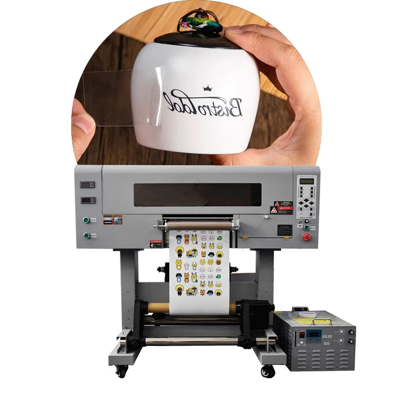 UV DTF Sticker Printer A3 Uv Dtf Printer With AB UV DTF Film