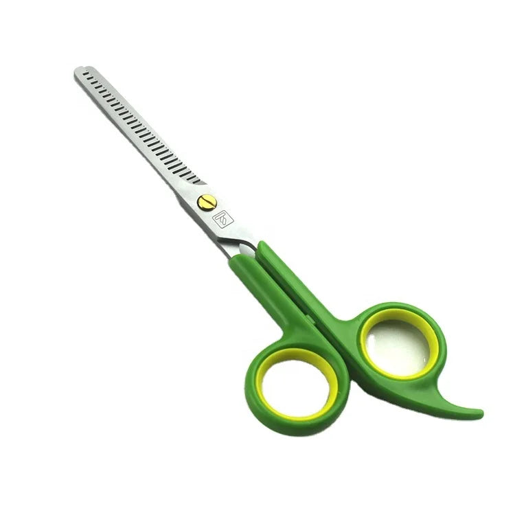 Thinning Hair Cutting Comfort Handle ABS Plastic Professional Hair Scissors