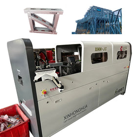 Automatic PLC-controlled Aluminum Studs Frame Structure Roller Metal Making Machine with Gear and Engine