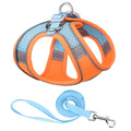 Small Dog Cat Reflective Puppy Harness Step-in Dog Vest Harness and Leash Set