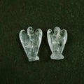 Huiying Hot Product Carving 1.5 Inch clear Quartz Angel for Spiritual Gift Crafts