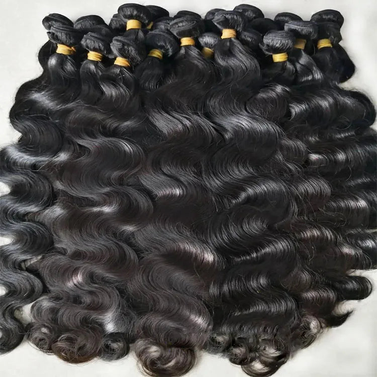 Virgin Human Hair Bundles Body Wave Virgin Human Hair Drop Shipping Vendor Bundles Vendors