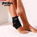 JINGBA Factory Direct Supply Neoprene Ankle Braces for Men Women Cycling Walking Basketball with Adjustable Wrap Ankle Support