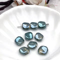 11MM Crystal Glossy Glass Beads with 1MM Hole Round Shape OEM/ODM for Bracelet Earring Necklace Jewelry Making