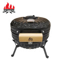 KIMSTONE 12 Inch Media Oven Tandoori Commercial Kamado Griller Charcoal for Restaurant Ahumador De Carbon Grill  Kamado