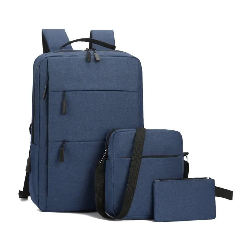 Wholesale Men's High Quality Casual Computer Laptop Backpack Waterproof Polyester