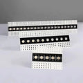 Aluminum Alloy Frameless Embedded Linear Spotlights LED Lights Home Office Modern Anti-Glare High CRI 90 50000 Hours Lifespan