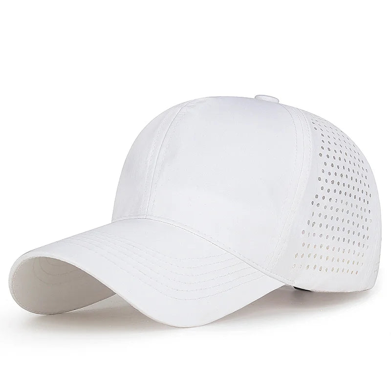 Brand Quality Oxford Dobby 6 Panel Gorras Custom Logo Fruit Flat Brim Waterproof Sports Baseball Hat
