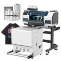 33CM DTF Printer Dual XP600 PrintHeads Printing Machine PET Film DTF Ink Print Eco-Friendly Roll-to-Roll for Cloth Printing Shop