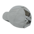 S5882 New 2023 Personalized Ponytail Baseball Caps Messy Bun Hats Breathable Dad Hats Quick Dry Sun Hats for Women Summer