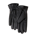 Fancy Outdoor Winter Riding Thermal Full Palm Touch Screen Ladies PU Leather Gloves MegaBDM