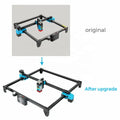 ActionLasers Hot Sales Twotrees Tts55 Laser Engraving DIY Extension Kit Size 600X600MM Aluminum Frame New Condition Upgrade Kit