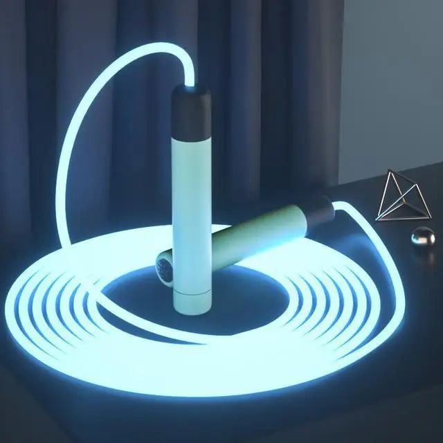 Night Led up Jump Skipping Luminous Kindergarten Jumping Adjustment Lighting Skip Rope