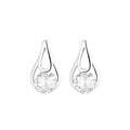 Fine Jewelry Real Silver 925 Earrings for Women Wedding Jewelry