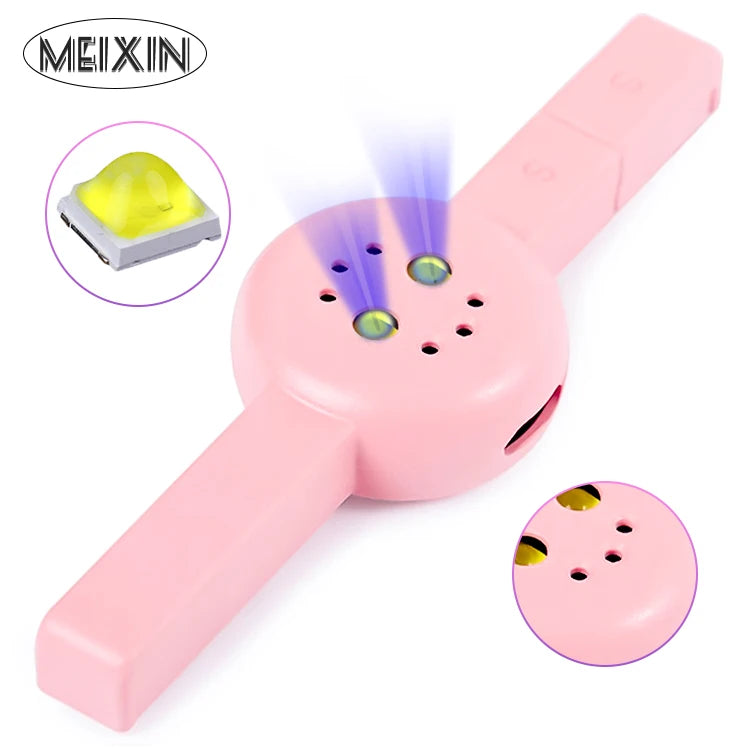 Electric Mini Art Nail Lamp UV/LED Manicure Tool for DIY Salon & Home Use