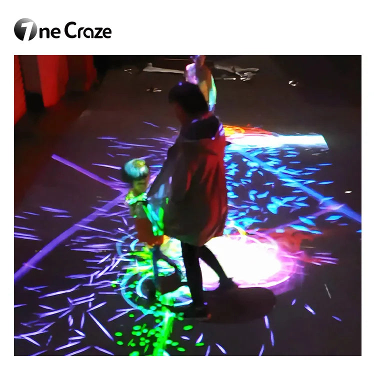 Software+ladar Manufacture Portable System 200 Kinds Interactive Projector Games for Kids Wall Floor Advertising Equipment