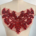 New Rhinestone Patches Appliques Sew on for Wedding Party