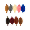 Pre-Separated Springy Afro Twist Hair Pre-fluffed Natural Kinky Twist for Protective Styling Crochet Braiding Hair