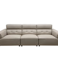 Modern 3-Site Electric Reclining Sectional New Style Genuine Leather Sofa Set for Home & Hotel for Living Room & Villas MegaBDM