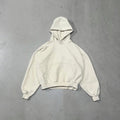 DCY 2024 New Products Heavyweight Boxy HoodieBoxy Fit 450 Gsm Cropped Hoodie Raw HemCustom Boxy Pullover Hoodie