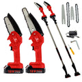 APS44 Cordless Electric Pruning Shear Multi-Function Tree Branch Cutting Machine Telescopic Chain Saw Secateurs Pruning Scissors