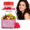 Multi Vitamin Candy Energy-Boosting Health Care Supplement with Vitamins a C D for Adults Faster Bear Gummy