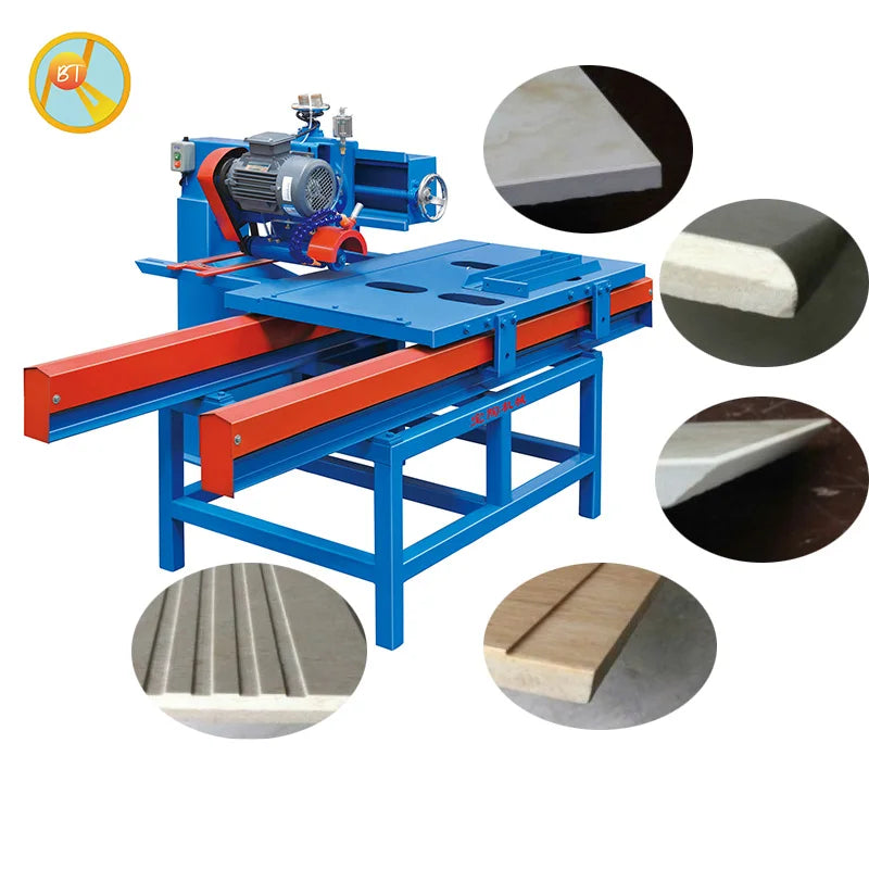 Full Automatic Ceramic Tile Cutting Machine Water-Cutter Table Manual 45-Degree Chamfering Multi-Functional Edge Grinding Motor