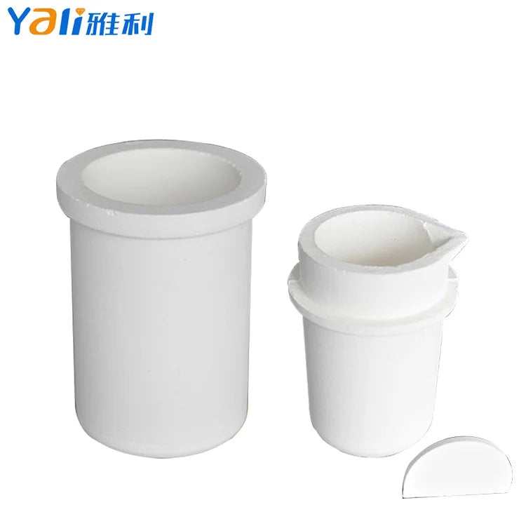 2KG Melting Crucible  Ceramic Crucible for Melting Furnace High Temperature Resistance  for Metal  Melting
