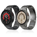 No Gaps Titanium Alloy Strap for Samsung for Galaxy Watch 4/5 44mm/40mm Smartwatch Curved End Metal Bracelet Wrist Band