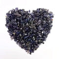 DIY Crystal Chips Natural Crystal Iolite Cordierite Healing Stone Gemstones Crystal Chips Gravels for Jewelry Making