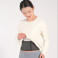 Qusart Infrared Magnetic Orthopedic Back Brace Vest Low Lumbar with Ice Pack Heat Waist Trimmer for Posture Correction