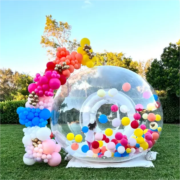 Igloo Dome Tent Luxurious Inflatable Bubble Tent Lodge Party Rental Bubble Balloon House