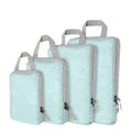 4Pcs Travel Compression Packing Cubes Bag Portable Suitcase Clothes Organizers Drawer Cases Waterproof Luggage Storage Bags