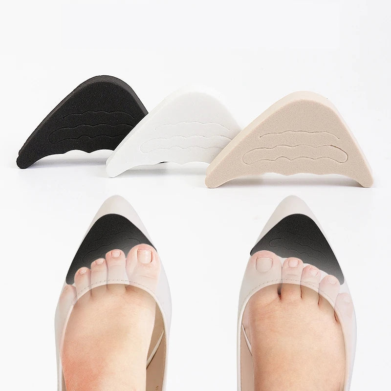 Adjustable Size Sports Comfort Insoles Pointed High Heel Shoe Front Filler Cushion Pain Relief Protector Adjustment Accessories