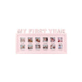 Wholesale Eco Friendly Pvc My First Year 12 Months Moments Baby Photos Keepsake Frame
