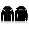 Custom Zip-Up Hoodie Jacket Sports Sublimated Heavy Fleece for Winter Casual Style Printed Pattern 100% Polyester Hooded Collar